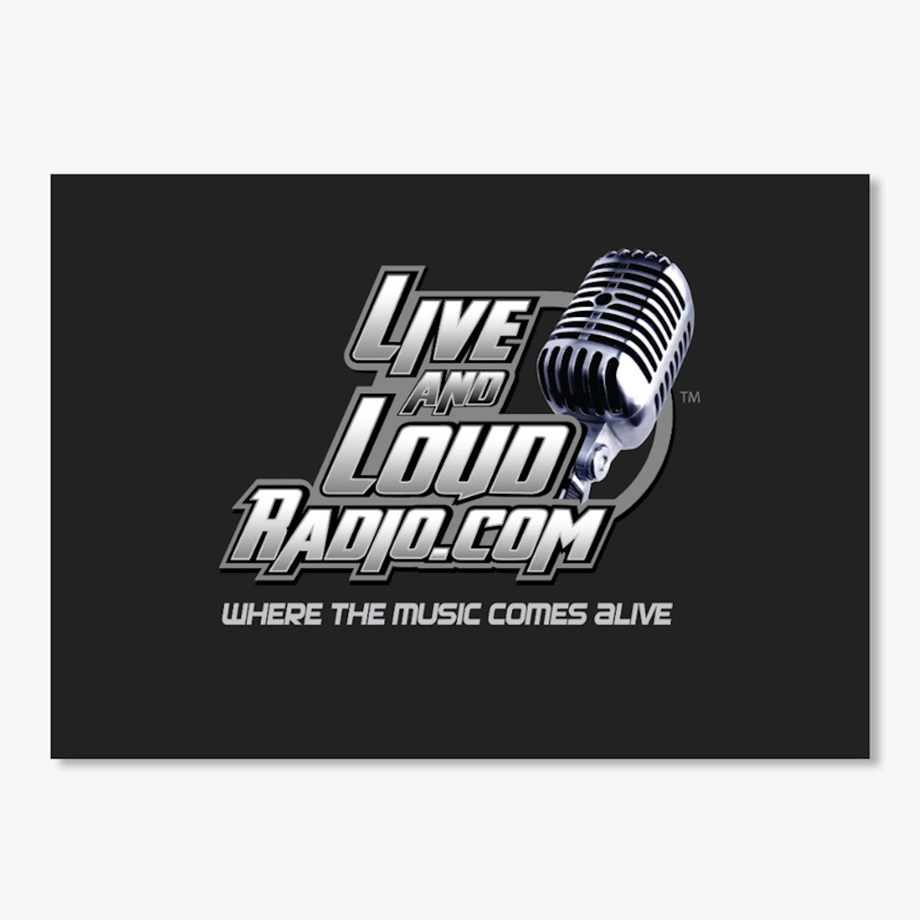 Live And Loud Radio Classic Logo Merch